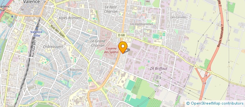 localisation de l'entreprise L'INSOMNIE DES MEDUSES à VALENCE