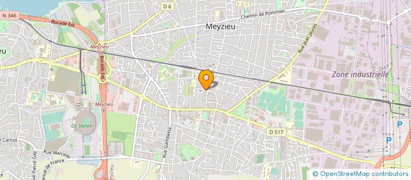 localisation de l'entreprise L'INSPI TATTOO  MEYZIEU