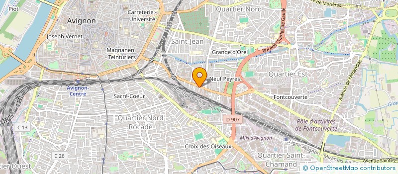 localisation de l'entreprise L'INSTANT  AVIGNON