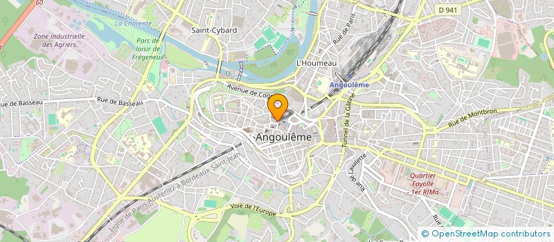 localisation de l'entreprise L'INSTANT à ANGOULEME