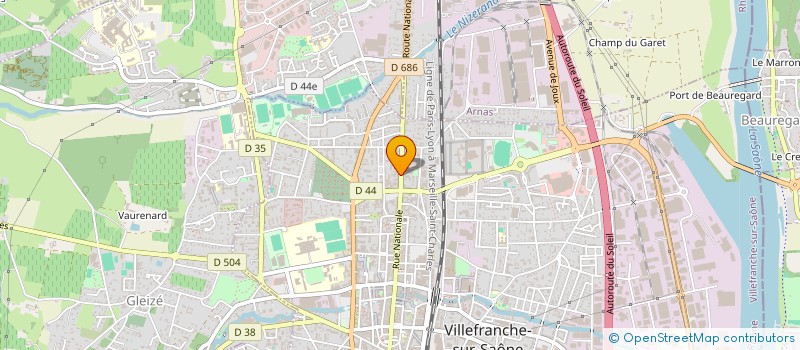 localisation de l'entreprise L'INSTANT à VILLEFRANCHE-SUR-SAONE