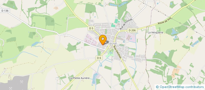 localisation de l'entreprise L'INSTANT  CHAUVE