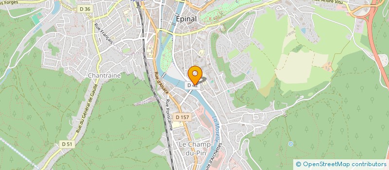 localisation de l'entreprise L'INSTANT ABSOLU à EPINAL