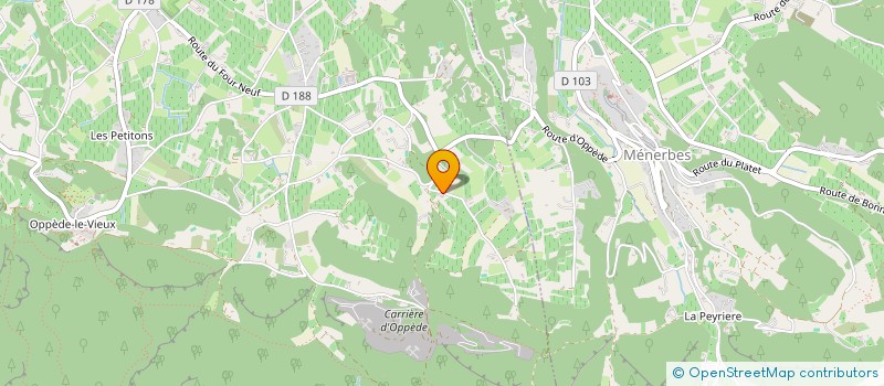 localisation de l'entreprise L'INSTANT APPY  OPPEDE