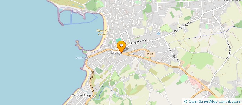 localisation de l'entreprise L INSTANT B à ERQUY