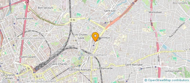 localisation de l'entreprise L'INSTANT BEAUTE à MARSEILLE