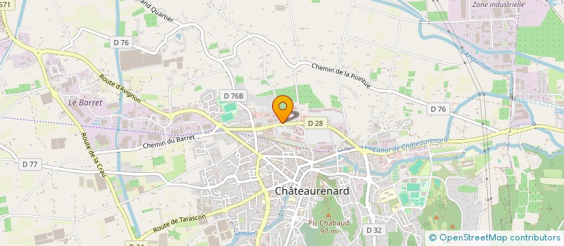 localisation de l'entreprise L'INSTANT BEAUTE à CHATEAURENARD