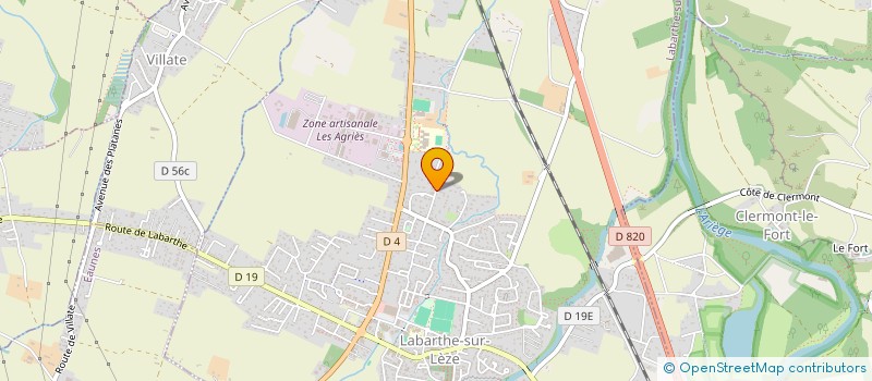 localisation de l'entreprise L'INSTANT BLOEM  LABARTHE-SUR-LEZE
