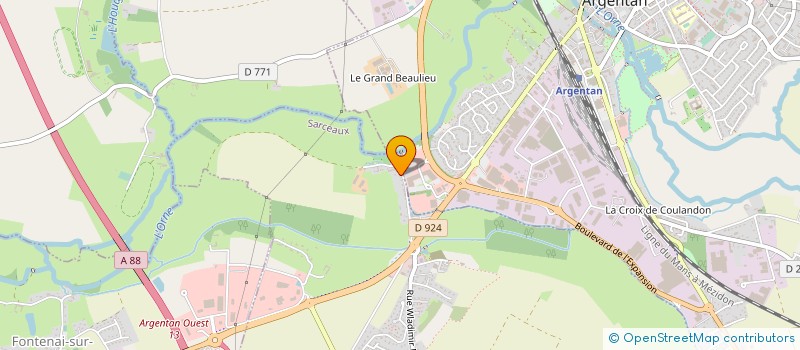 localisation de l'entreprise L'INSTANT BOTANIQUE à SARCEAUX