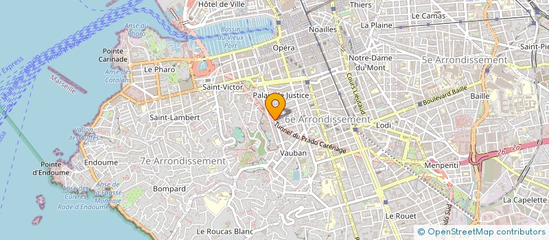 localisation de l'entreprise L'INSTANT CAVIAR à MARSEILLE