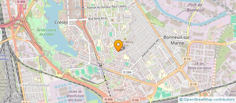 localisation de l'entreprise L'INSTANT CHAUFFEUR  CRETEIL