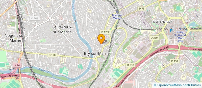 localisation de l'entreprise L INSTANT CHOCOLAT HE à BRY-SUR-MARNE