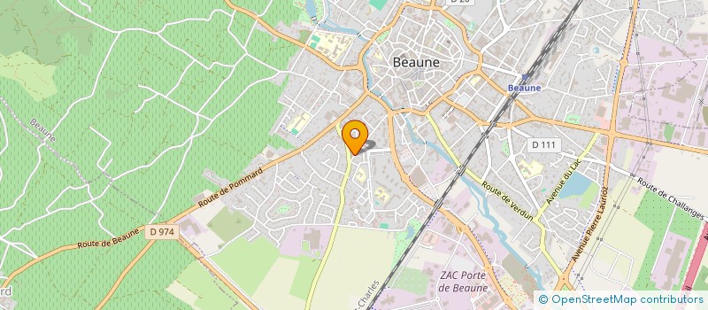 localisation de l'entreprise L'INSTANT COIFFURE à BEAUNE