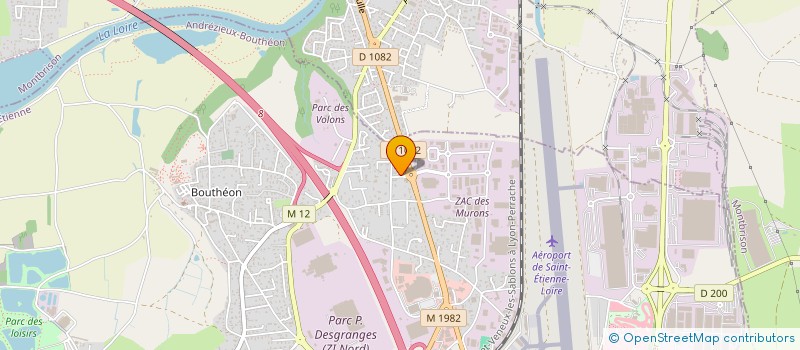 localisation de l'entreprise L'INSTANT COIFFURE  ANDREZIEUX-BOUTHEON