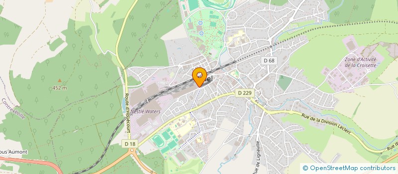 localisation de l'entreprise L'INSTANT COIFFURE BY OCE & CLOE  VITTEL