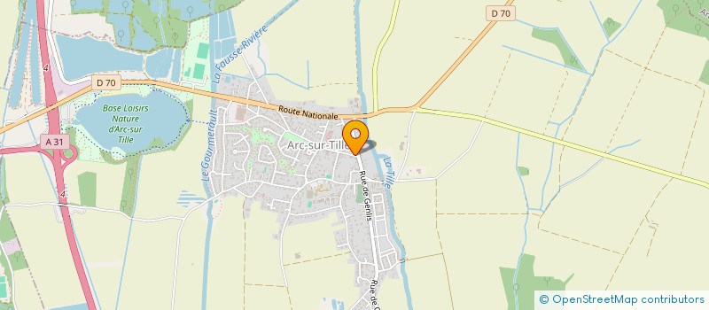 localisation de l'entreprise L'INSTANT D'UNE PARENT'AISE BRESSEY-SUR-TILLE  BRESSEY-SUR-TILLE