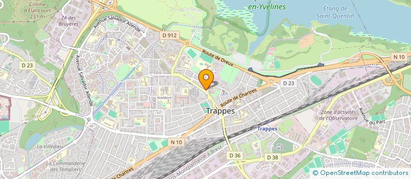 localisation de l'entreprise L'INSTANT DE JOIE (IDJ)  TRAPPES