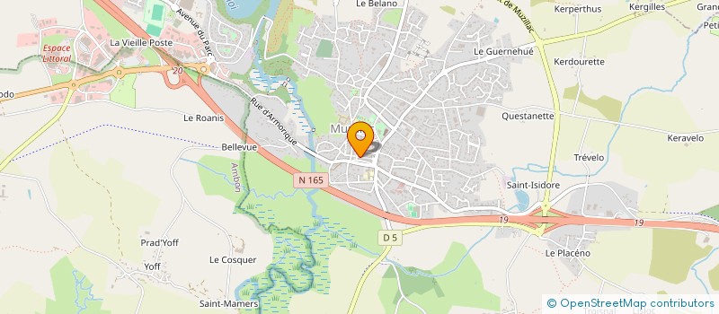 localisation de l'entreprise L'INSTANT DECO à MUZILLAC