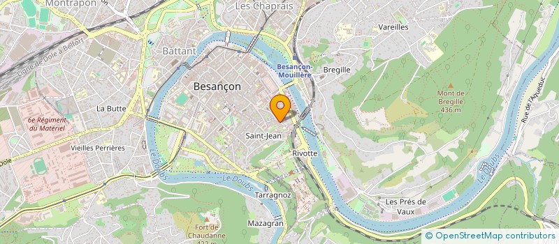 localisation de l'entreprise L 'INSTANT DETENTE  BESANCON