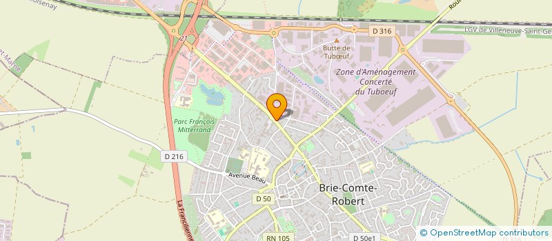 localisation de l'entreprise L'INSTANT DOUCEUR à BRIE-COMTE-ROBERT