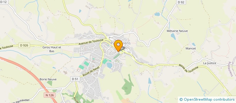 localisation de l'entreprise L'INSTANT DU SOIN à PUYLAURENS