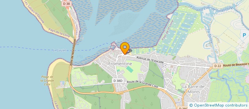 localisation de l'entreprise L'INSTANT DUO  LA BARRE-DE-MONTS