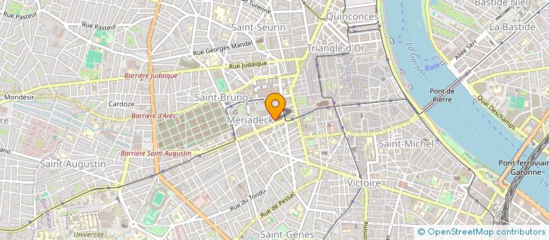 localisation de l'entreprise L'INSTANT FEMININ  BORDEAUX