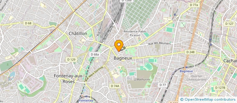 localisation de l'entreprise L INSTANT GOURMAND à BAGNEUX