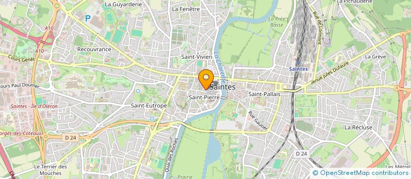 localisation de l'entreprise L' INSTANT GOURMAND  SAINTES