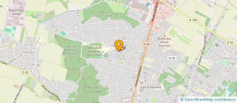localisation de l'entreprise L'INSTANT GOURMAND à LA VILLE-DU-BOIS
