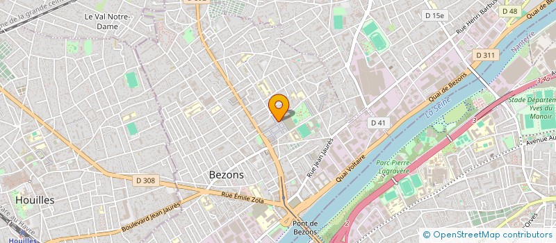 localisation de l'entreprise L'INSTANT GOURMAND à BEZONS