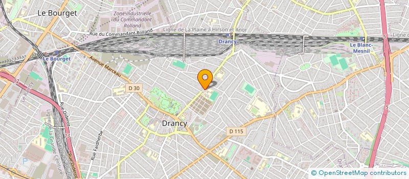 localisation de l'entreprise L'INSTANT GOURMAND à DRANCY