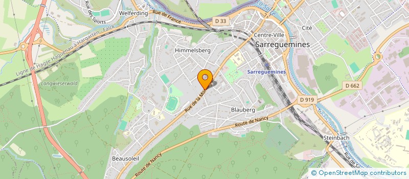 localisation de l'entreprise L INSTANT GOURMAND G&A à SARREGUEMINES