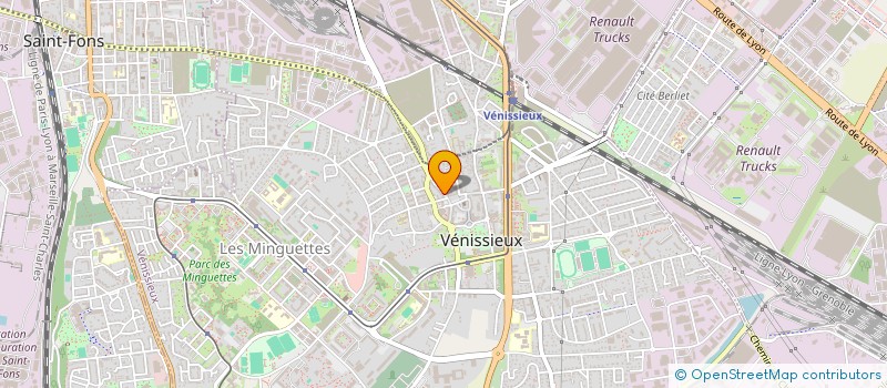 localisation de l'entreprise L'INSTANT...HAUTE COIFFURE  VENISSIEUX