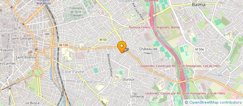 localisation de l'entreprise L'INSTANT IMMOBILIER à TOULOUSE