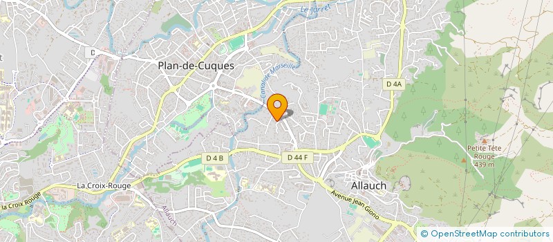 localisation de l'entreprise L'INSTANT LASER à ALLAUCH