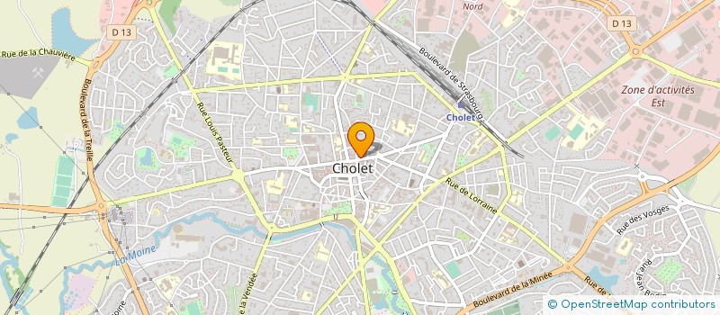 localisation de l'entreprise L'INSTANT NATURE à CHOLET
