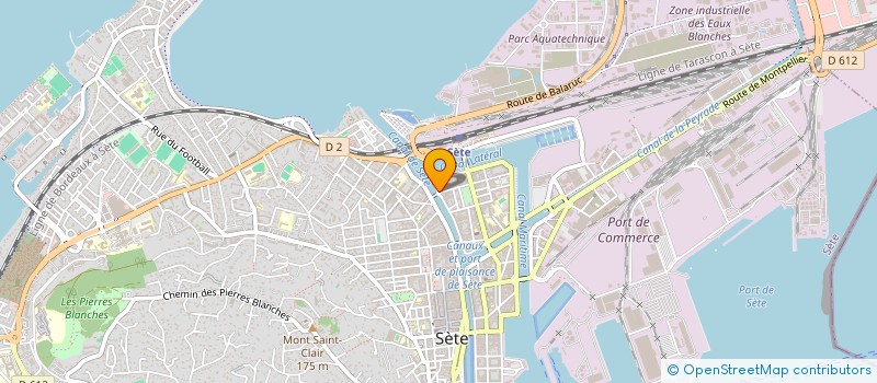localisation de l'entreprise L'INSTANT NAUTIQUE à SETE