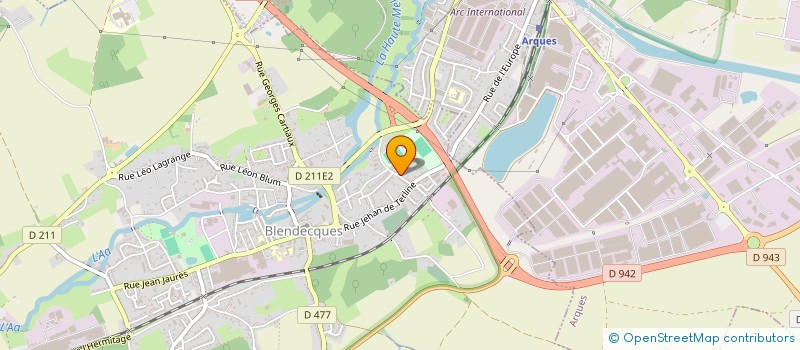 localisation de l'entreprise L'INSTANT PAUSE DOUCEUR  BLENDECQUES