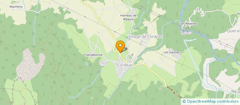 localisation de l'entreprise L'INSTANT PAYSAGE  CHATEL-EN-TRIEVES