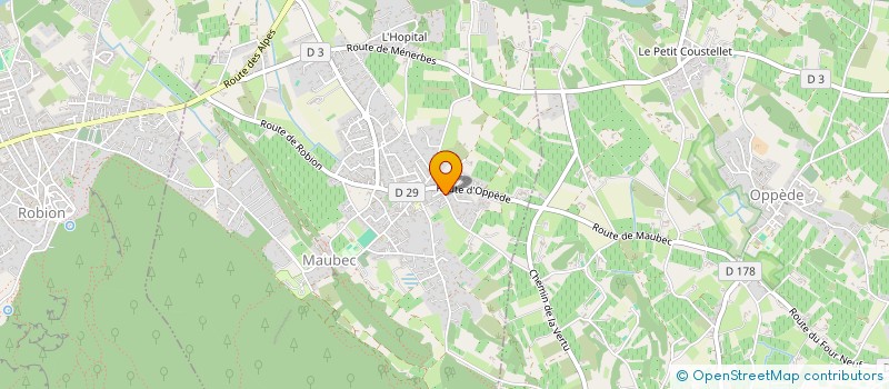 localisation de l'entreprise L'INSTANT PHOTO 84  MAUBEC