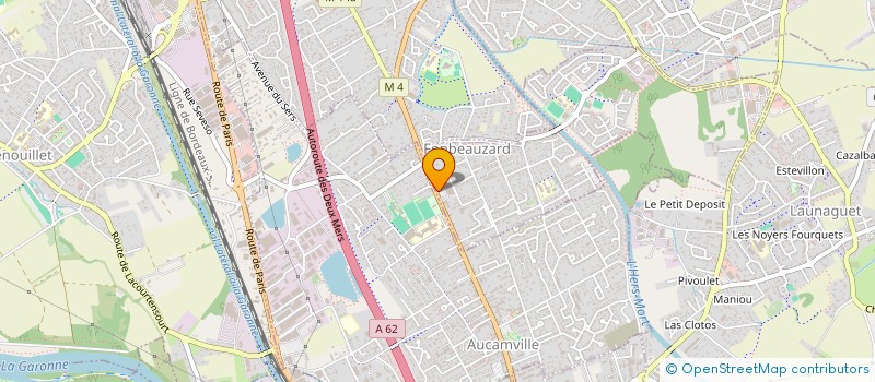 localisation de l'entreprise L'INSTANT PIZZA  FONBEAUZARD