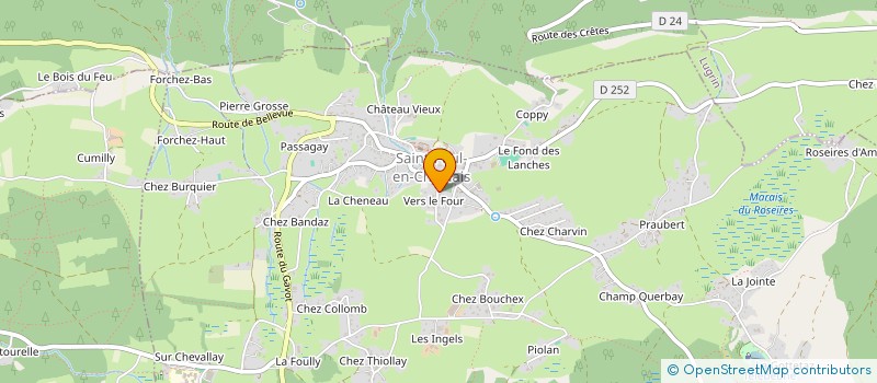 localisation de l'entreprise L'INSTANT POUR SOI à VINZIER