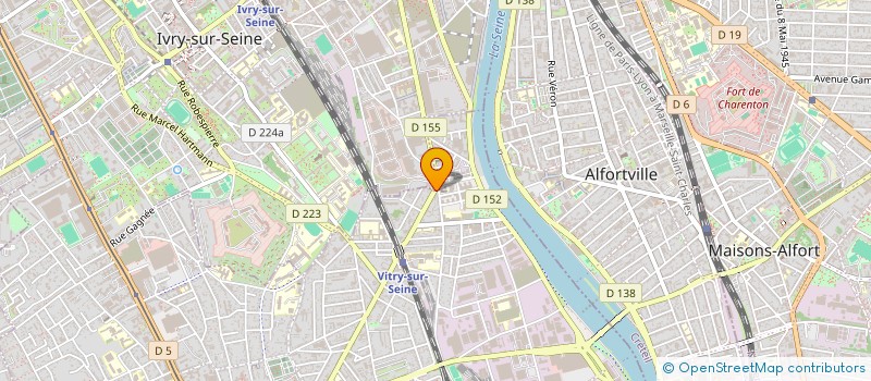 localisation de l'entreprise L'INSTANT PRESENT à VITRY-SUR-SEINE