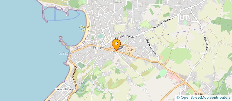 localisation de l'entreprise L'INSTANT PRESENT à ERQUY