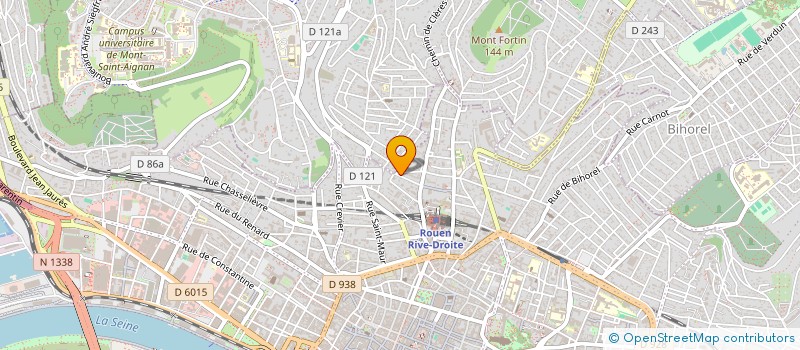 localisation de l'entreprise L INSTANT PRESENT  ROUEN