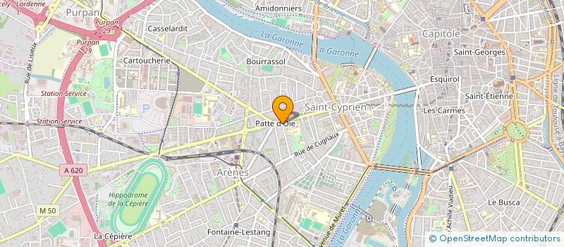 localisation de l'entreprise L'INSTANT PRESENT  TOULOUSE