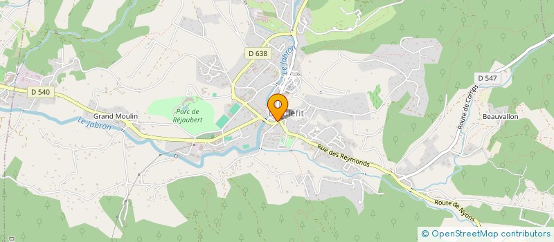 localisation de l'entreprise L'INSTANT PRESSE  DIEULEFIT