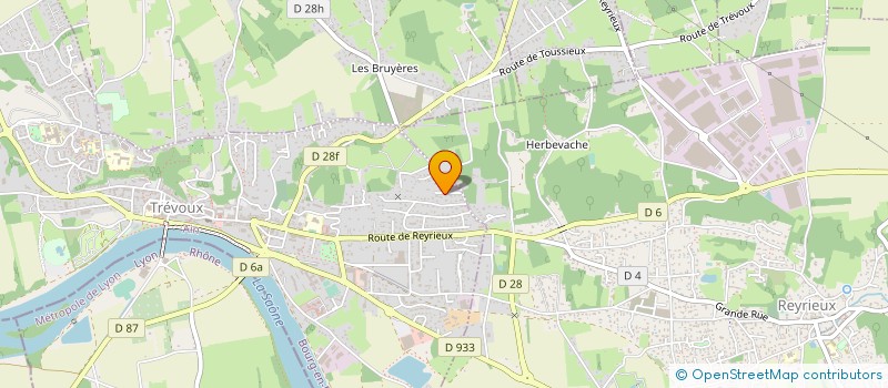 localisation de l'entreprise L'INSTANT PRIMEUR à REYRIEUX