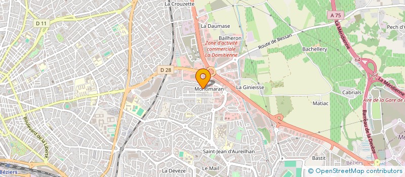 localisation de l'entreprise L'INSTANT SULTAN à BEZIERS
